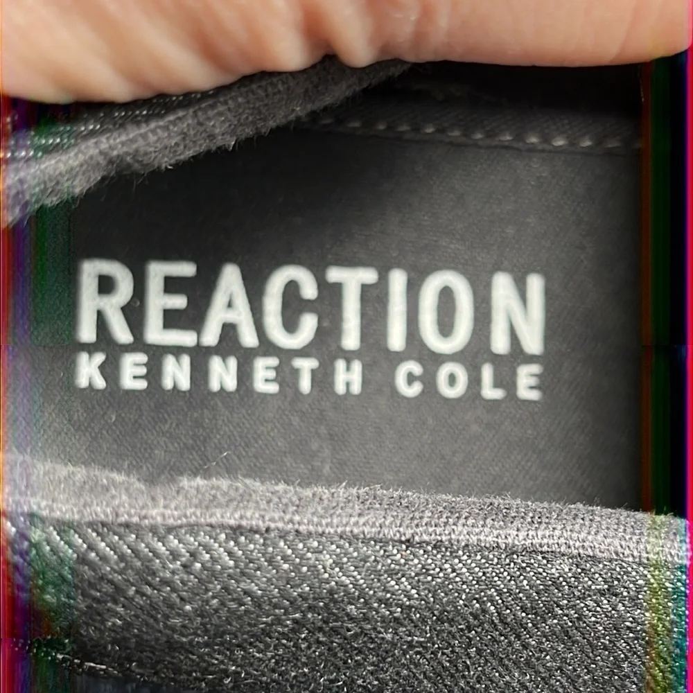 Reaction Kenneth Cole Fasten Ur Anchor black slip on deck shoes size 12